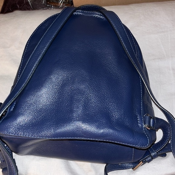 Kate Spade Navy Leather Backpack main image 6